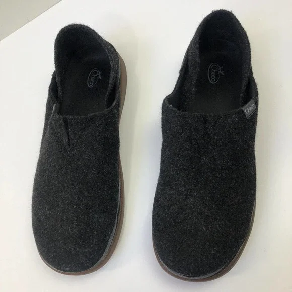 Chaco Revel Slip On Sneaker Black Comfort Casual Loafer Men's Size 10 - Picture 7 of 11